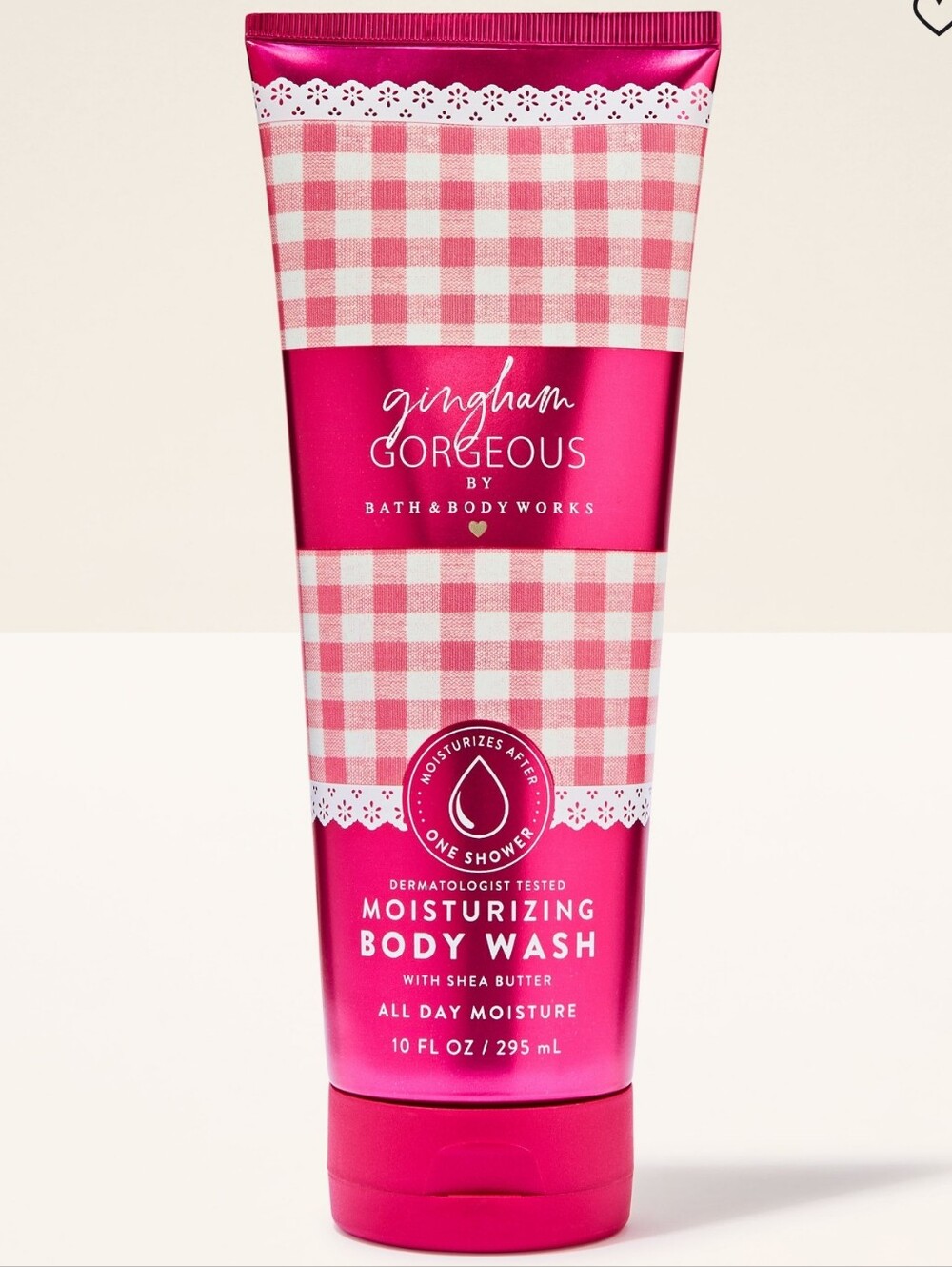 Bath & Body Works Gingham Gorgeous Moisturizing Body Wash 10oz NEW